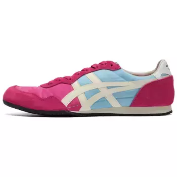 Кроссовки Onitsuka Tiger Serrano Lifestyle Shoes Unisex Low-top Pink Blue White, розовый