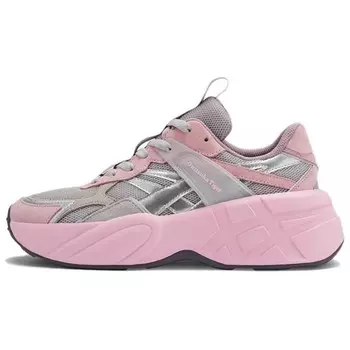 Кроссовки Onitsuka Tiger SP Series Chunky Sneakers Women's Low-top Gray/Pink, серый/розовый