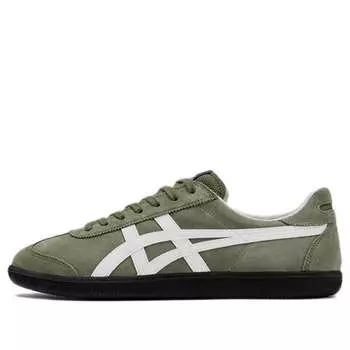 Кроссовки Onitsuka Tiger Tokuten Shoes 'Burnt Green White Black', зеленый