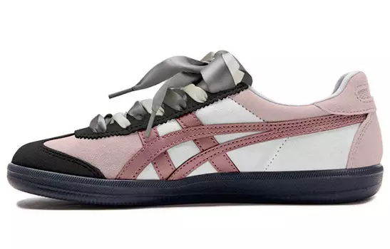 Кроссовки Onitsuka Tiger Tokuten Skateboarding Shoes Unisex Low-top Black, цвет Lotus Color