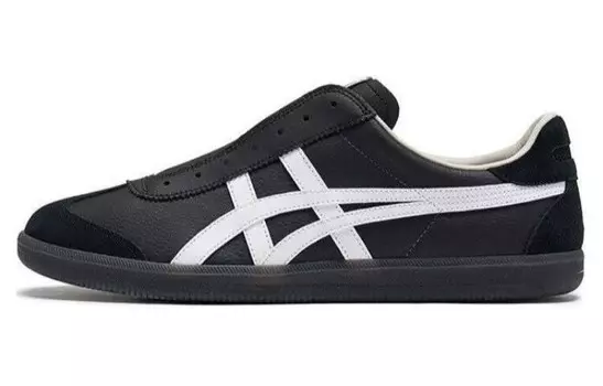 Кроссовки Onitsuka Tiger Tokuten Skateboarding Shoes Unisex Low-top Black/White, черный/белый