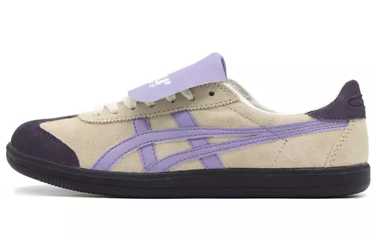 Кроссовки Onitsuka Tiger Tokuten Skateboarding Shoes Unisex Low-top White/purple, светло-фиолетовый