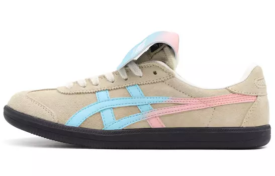 Кроссовки Onitsuka Tiger Tokuten Skateboarding Shoes Unisex Low-top Blue/pink, голубой