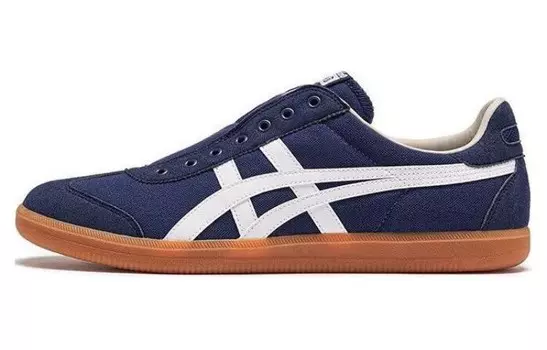 Кроссовки Onitsuka Tiger Tokuten Skateboarding Shoes Unisex Low-top Dark Blue, темно-синий