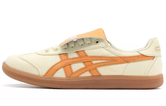Кроссовки Onitsuka Tiger Tokuten Skateboarding Shoes Unisex Low-top Brown/Yellow, оранжевый/красный