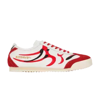 Кроссовки Onitsuka Tiger Wmns Mexico 66 Deluxe Kumadori - White Classic Red, белый