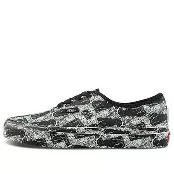 Кроссовки opening ceremony x authentic 'leopard checker' Vans, черный