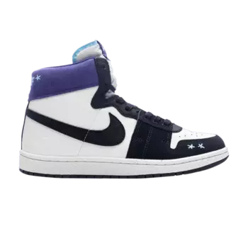 Кроссовки Opium Paris x Wmns Jordan Air Ship PE SP 'Black Court Purple', черный