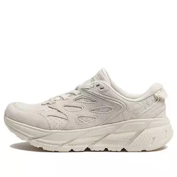 Кроссовки ora clifton l suede 'eggnog' Hoka One One, бежевый