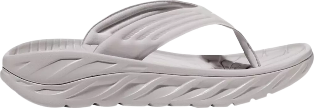 Кроссовки Ora Recovery Flip Slide 'Lunar Rock White', серый