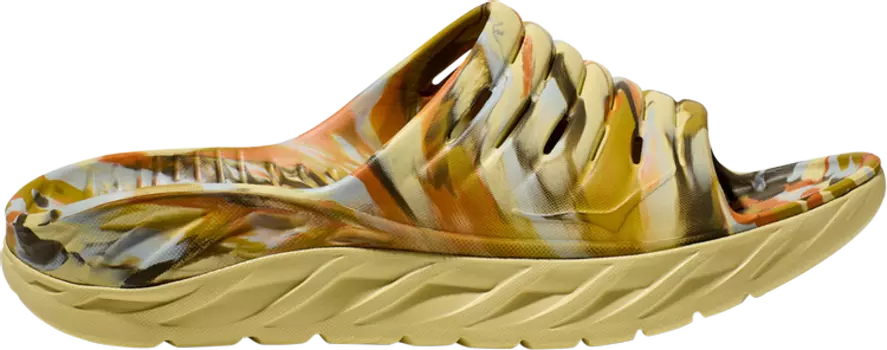 Кроссовки Ora Recovery Slide 'Celery Root Golden Lichen', желтый