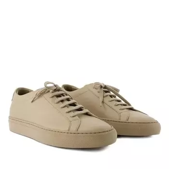 Кроссовки original achilles кожа кофейный Common Projects, коричневый