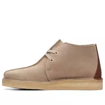 Кроссовки originals desert trek hi 50 ankle shoes 'sand suede' Clarks, бежевый