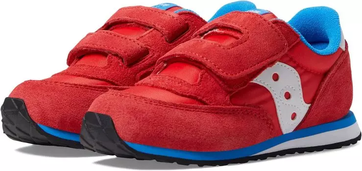 Кроссовки Originals Jazz Hook & Loop Saucony Kids, цвет Red/Blue