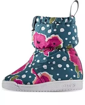 Кроссовки originals slipon boot 'flower' Adidas, мультиколор