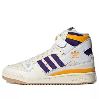 Кроссовки оригиналы форум 84 высокие ботинки Adidas, белый