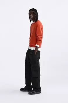 Кроссовки origins 001 ZARA, черный