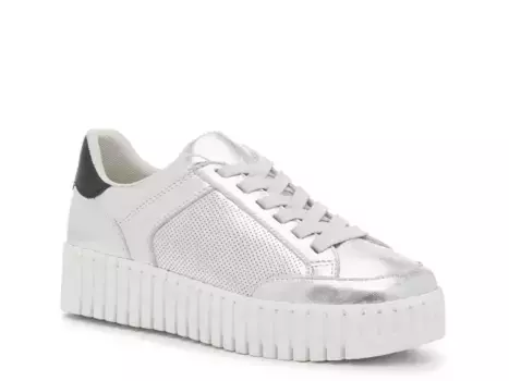 Кроссовки Oscar Platform - женские Silent D, Silver Metallic