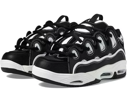 Кроссовки Osiris D3 2001, цвет Black/Black/White Multi Snake 1