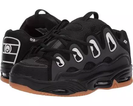 Кроссовки Osiris D3 2001, цвет Black/Gum