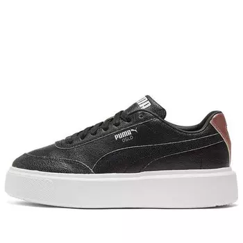 Кроссовки oslo casual board shoes black Puma, черный