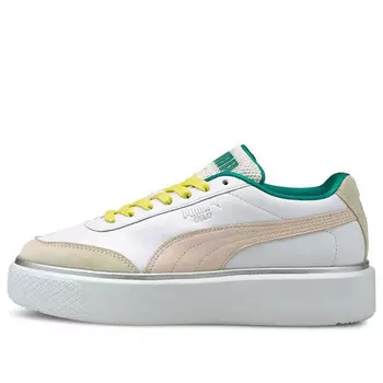 Кроссовки oslo maya for casual shoes white/pink Puma, белый