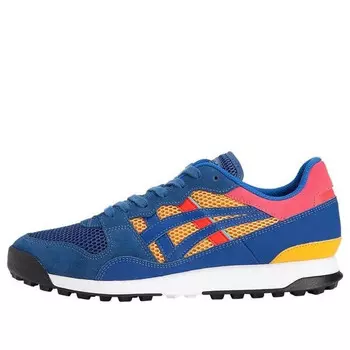 Кроссовки ot x томатный желтый розовый Onitsuka Tiger, синий