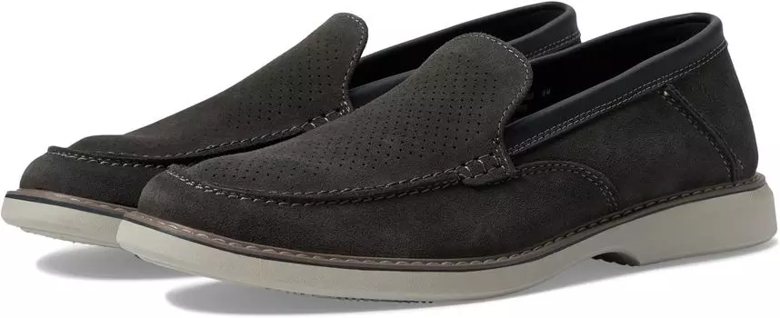 Кроссовки Otto EZ Moccasin Toe Slip-On Easy On Loafer Nunn Bush, серый