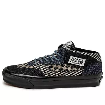 Кроссовки otw half cab reissue 33 'black engineered knit' Vans, черный