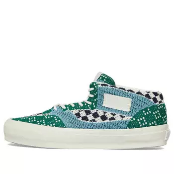 Кроссовки otw half cab reissue 33 'green engineered knit' Vans, зеленый