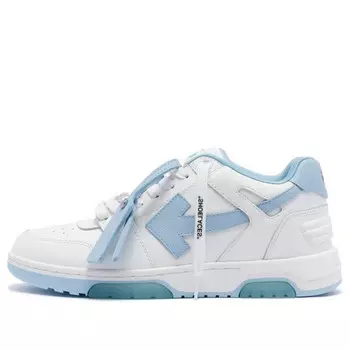 Кроссовки out of office leather sneaker 'white blue' Off-White, белый