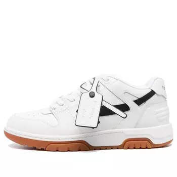 Кроссовки out of office low leather sneaker 'white black' Off-White, белый