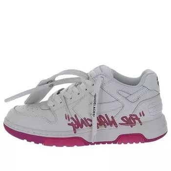 Кроссовки out of office low-top for walking sneaker 'white purple' Off-White, белый