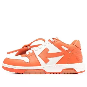 Кроссовки out of office low-top sneaker 'orange white' Off-White, оранжевый