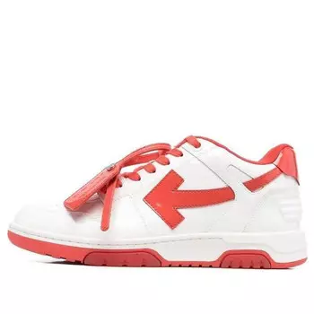 Кроссовки out of office low-top sneakers 'red white' Off-White, красный
