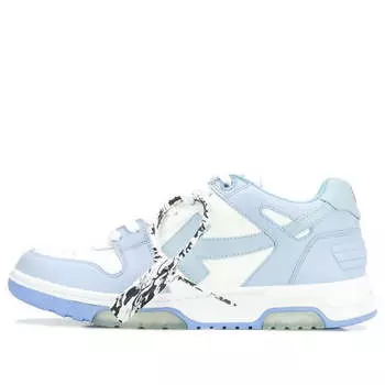 Кроссовки out of office low 'white light blue' Off-White, белый