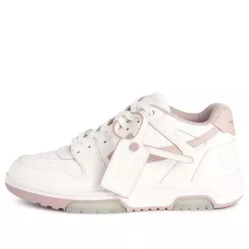Кроссовки out of office "ooo" low-top sneakers 'pink white' Off-White, розовый