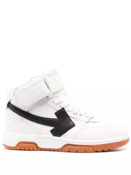 Кроссовки Out Of Office с логотипом Off-White, белый
