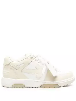 Кроссовки Out Of Office с низким берцем Off-White, бежевый