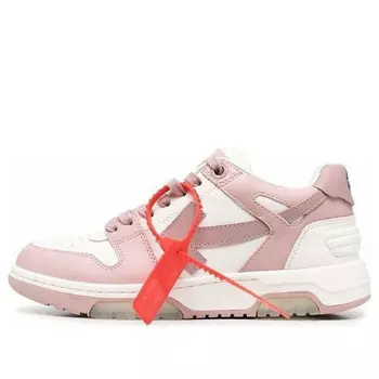 Кроссовки out of office 'white pink' Off-White, розовый