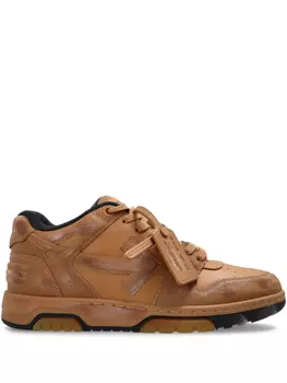 Кроссовки Out Off Office Off-White, коричневый