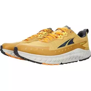 Кроссовки Outroad для бега по пересеченной местности мужские Altra, серый/желтый