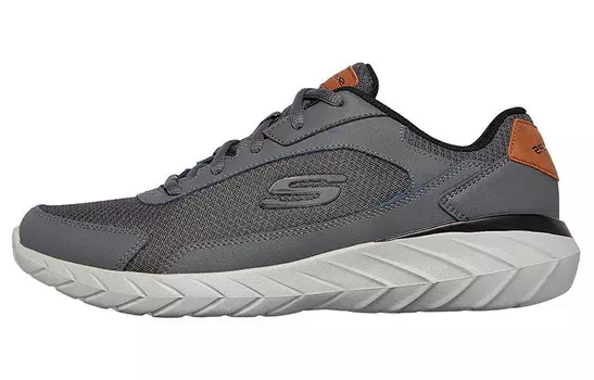 Кроссовки Overhaul 2.0 для бега мужские с низким верхом, угольно-серые Skechers