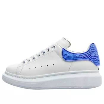 Кроссовки oversized shoes 'cream white electric blue' Alexander Mcqueen, белый