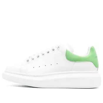 Кроссовки oversized shoes 'white acid green' Alexander Mcqueen, белый