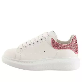 Кроссовки oversized sneaker 'beige pink glitter' Alexander Mcqueen, бежевый