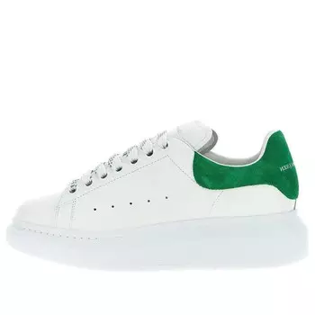 Кроссовки oversized sneaker 'green white' Alexander Mcqueen, зеленый