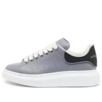 Кроссовки oversized sneaker 'gun grey' Alexander Mcqueen, серый