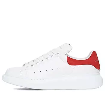 Кроссовки oversized sneaker 'lush red' Alexander Mcqueen, белый
