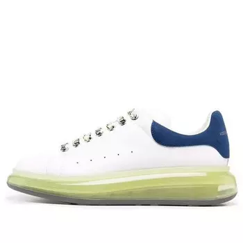 Кроссовки oversized sneaker 'translucent indigo yellow' Alexander Mcqueen, белый